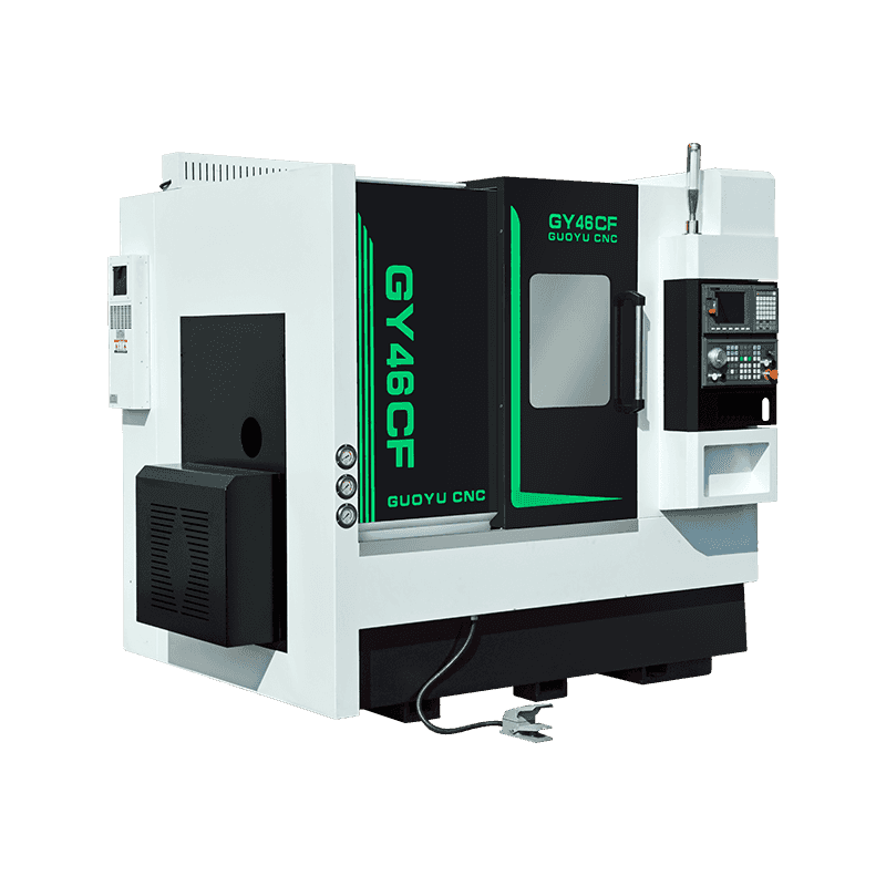 4+4 Type Precision CNC Lathe With Conjoined Oblique Rail Cutter Tower